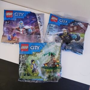 LEGO CITY NWT Sets × 3 Bundle